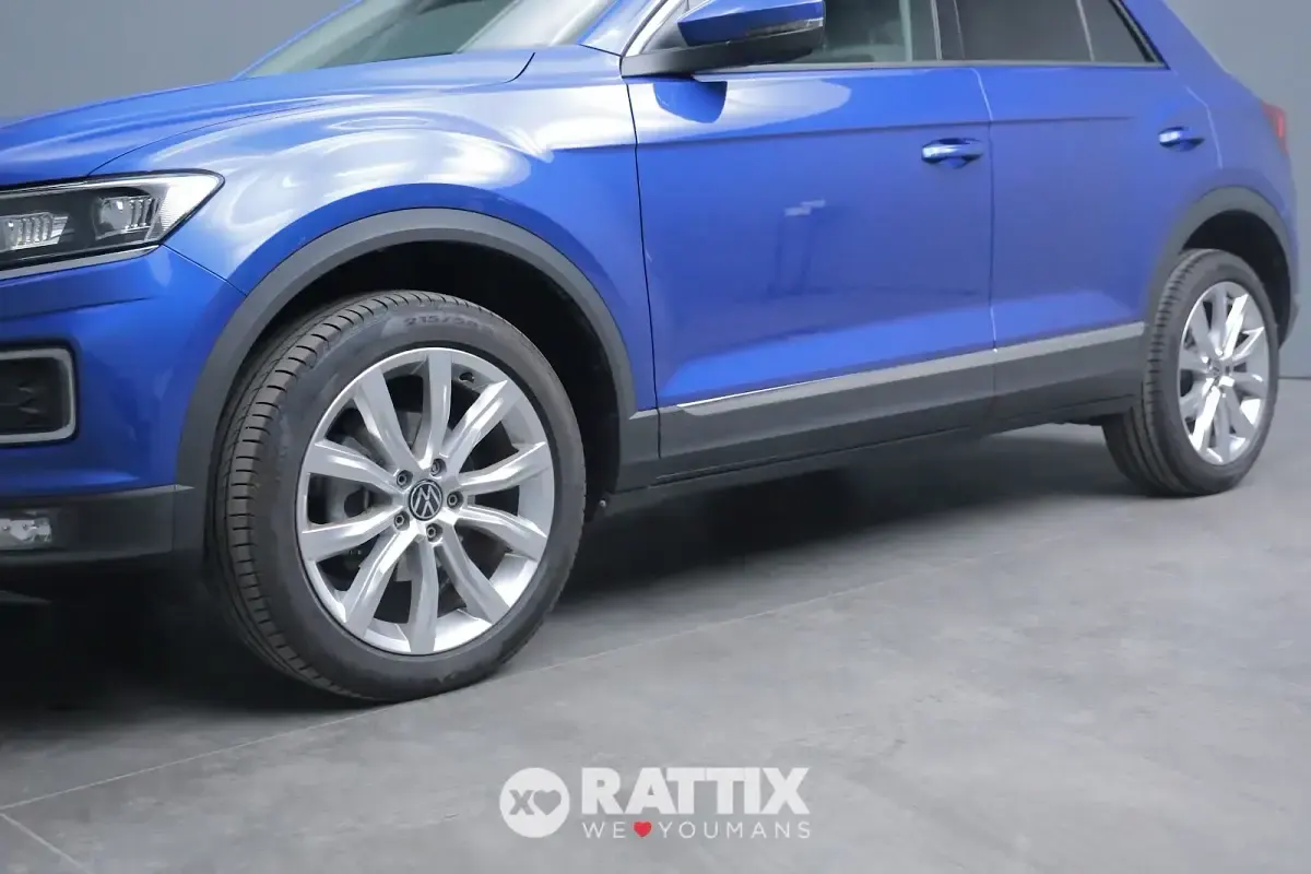 Usata VW T-Roc Advance 150 CV (110 kW) 2021 Blu SUV