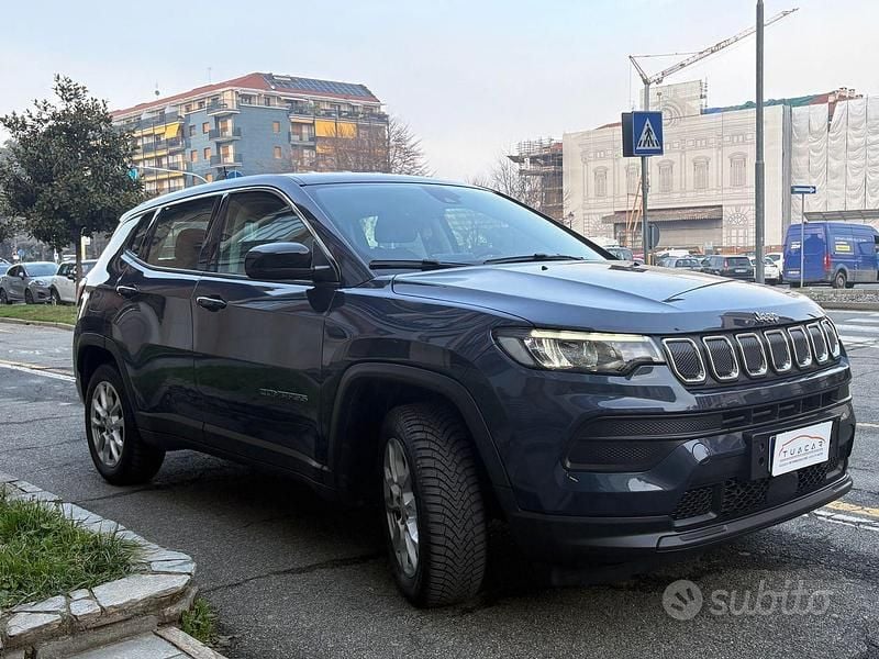 Usata Jeep Compass Longitude 131 CV (96 kW) 2022 Blu SUV