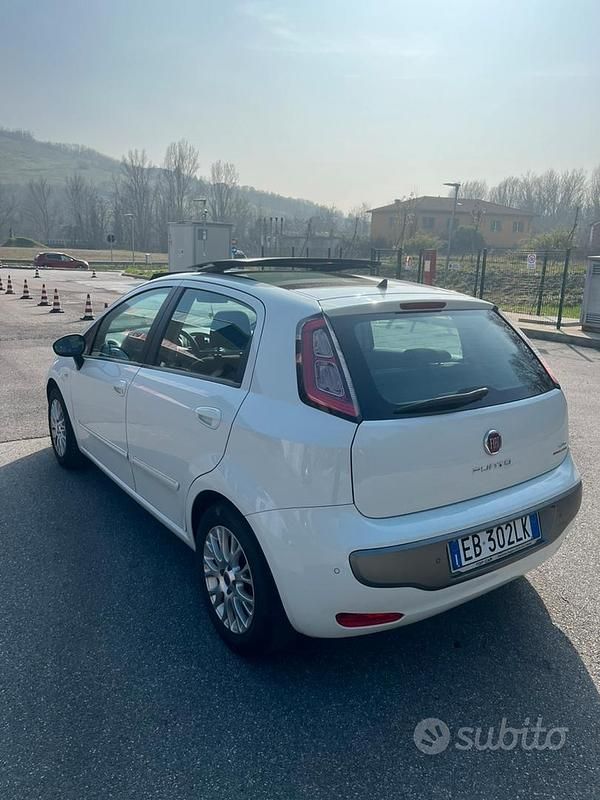 Usata Fiat Punto Evo 95 CV (69 kW) 2010 Bianco Utilitaria