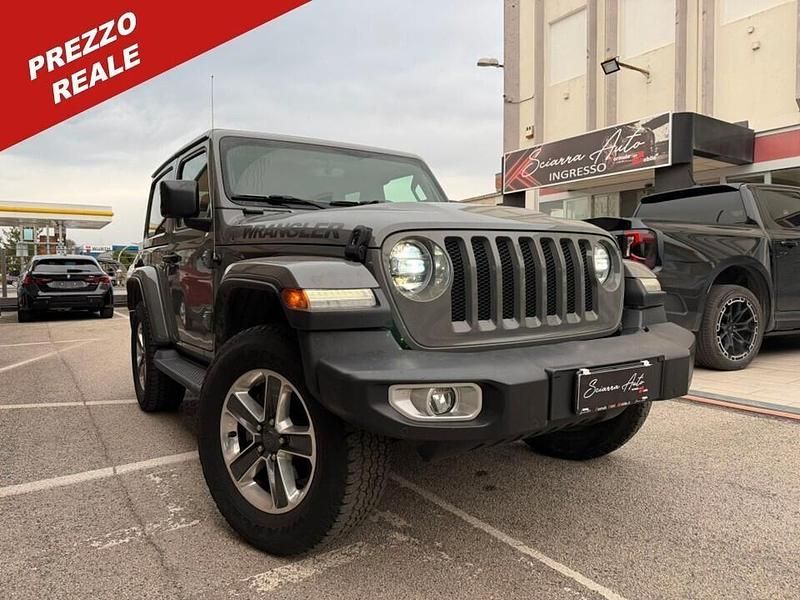 Usata Jeep Wrangler Sahara 200 CV (147 kW) 2019 Grigio SUV