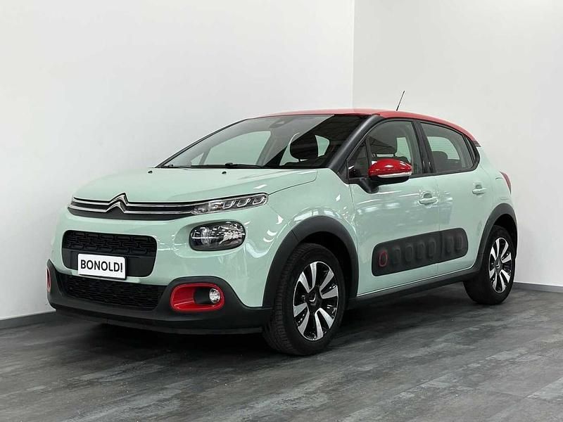 Usata Citroën C3 Shine 102 CV (75 kW) 2019 Verde Utilitaria