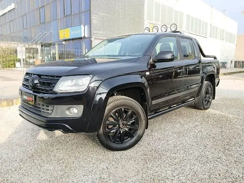 Usata VW Amarok Canyon 180 CV (132 kW) 2016 Nero Pick-up