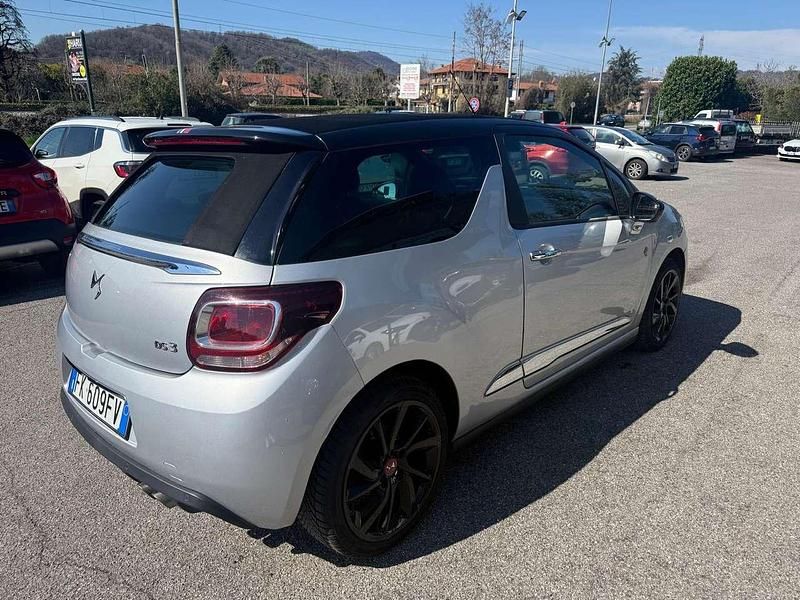 Usata DS Automobiles DS3 Cabriolet Performance 131 CV (96 kW) 2017 Argento Cabrio