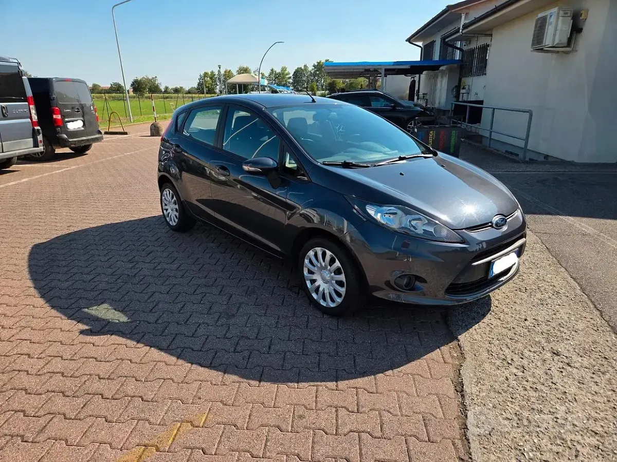 Usata Ford Fiesta Titanium 82 CV (60 kW) 2010 Grigio Berlina