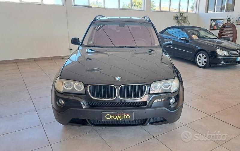Usata BMW X3 150 CV (110 kW) 2007 Nero SUV