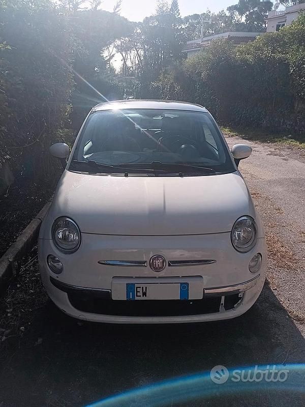 Usata Fiat 500 Lounge 95 CV (69 kW) 2014 Bianco Berlina