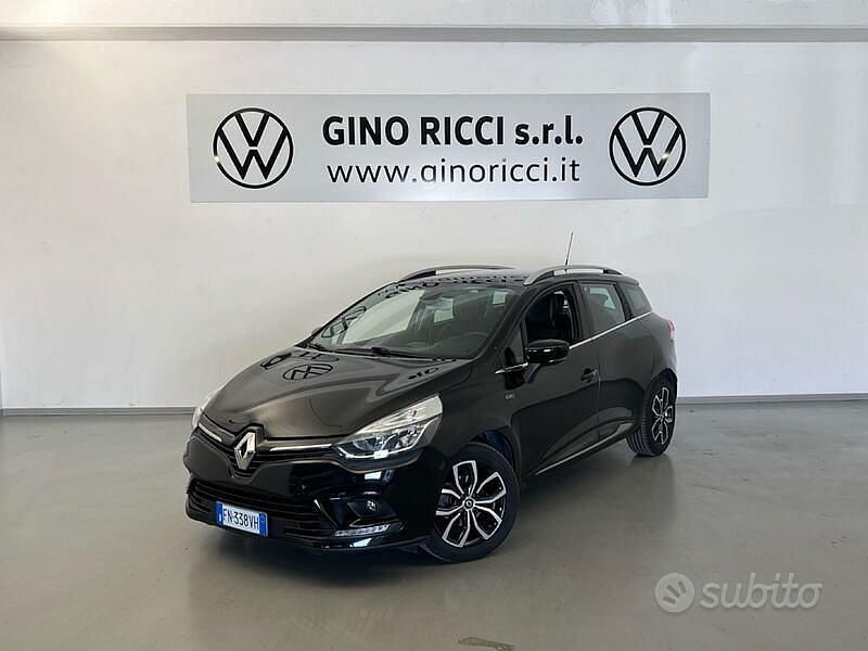 Usata Renault Clio GrandTour 90 CV (66 kW) 2018 Nero Station wagon