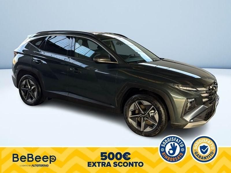 Nuova Hyundai Tucson 160 CV (117 kW) 2025 Verde metallizzato SUV