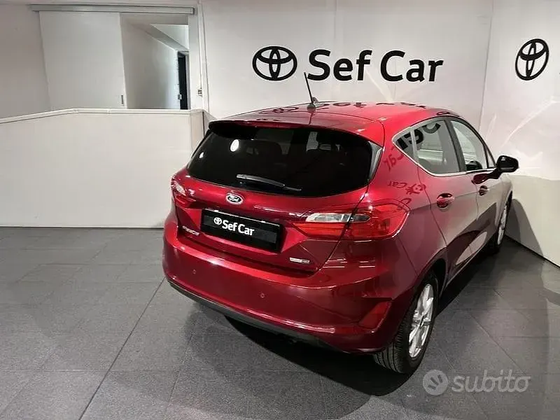 Usata Ford Fiesta S 125 CV (91 kW) 2021 Rosso Utilitaria
