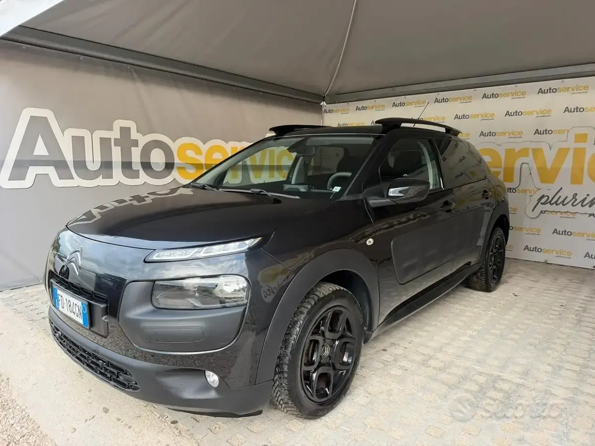 Usata Citroën C4 Cactus PureTech 82 CV (60 kW) 2016 Nero Utilitaria