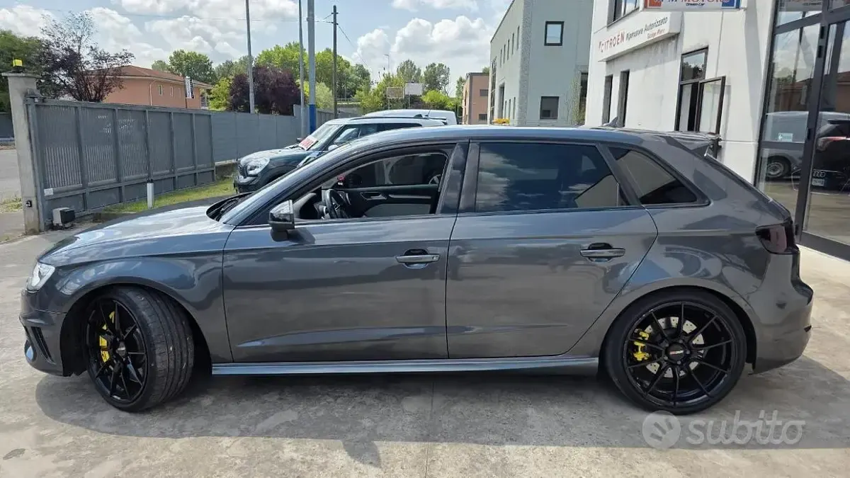 Usata Audi S3 Ambiente 300 CV (220 kW) 2016 Grigio Berlina