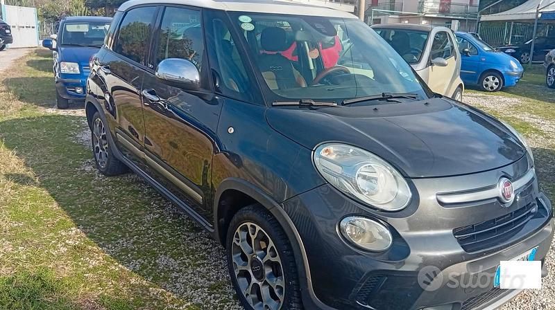 Usata Fiat 500L 120 CV (88 kW) 2014 Grigio Monovolume