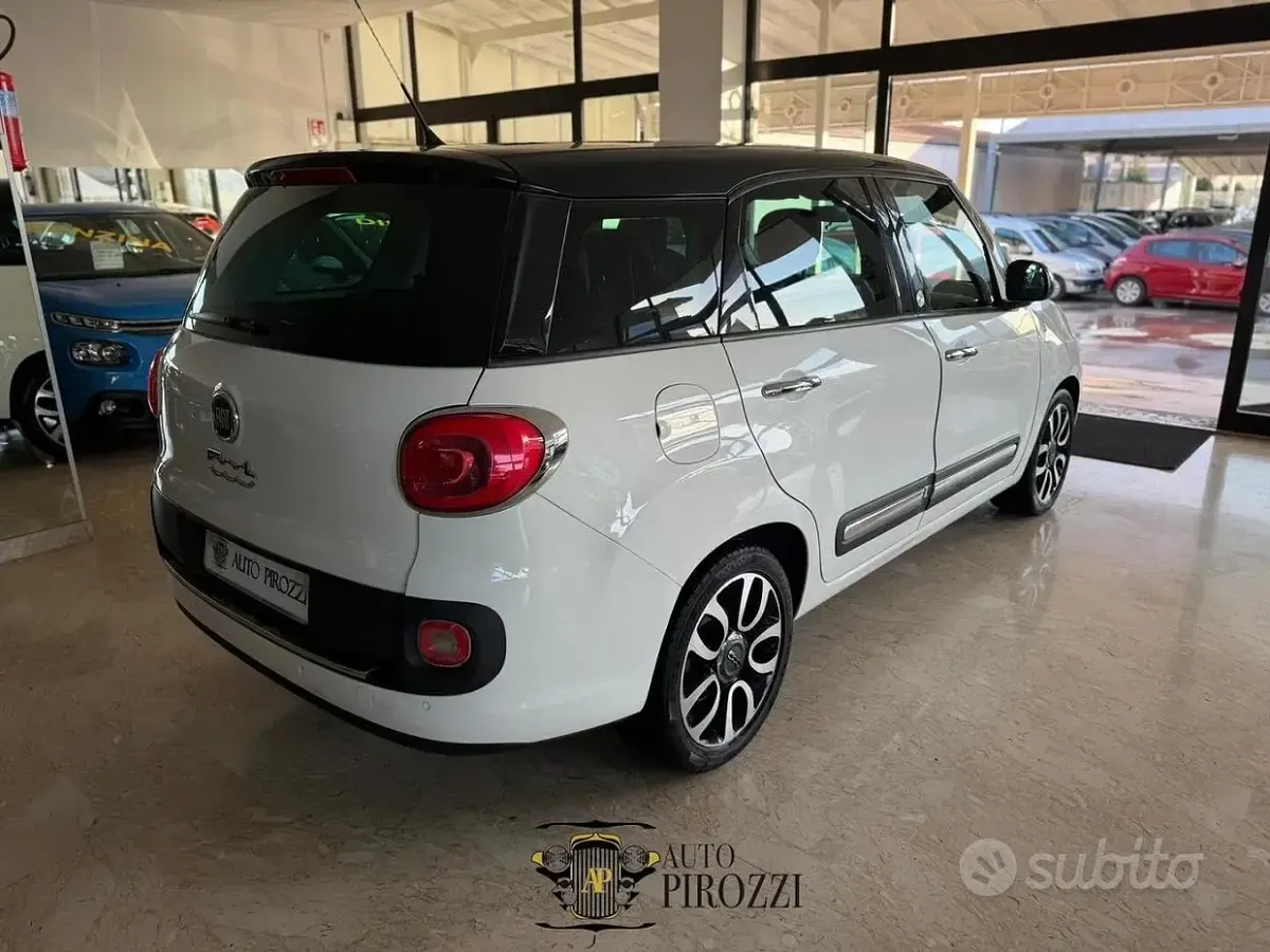 Usata Fiat 500L Living 85 CV (62 kW) 2014 Bianco Monovolume