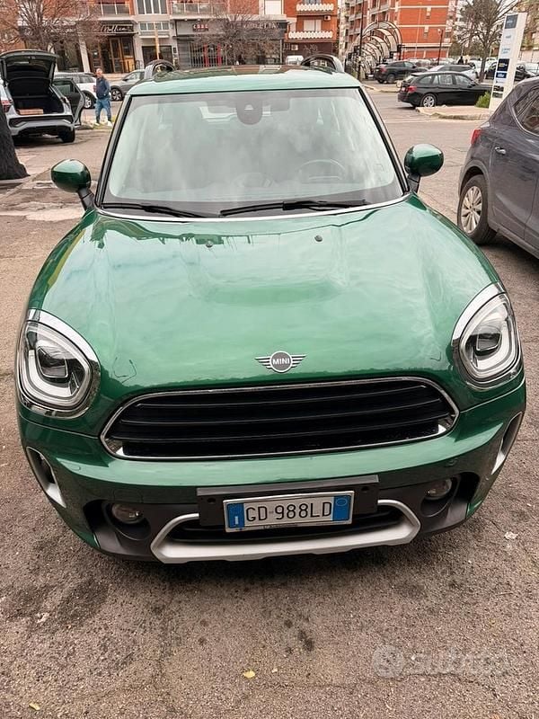 Usata Mini One D Countryman 136 CV (100 kW) 2021 Verde SUV