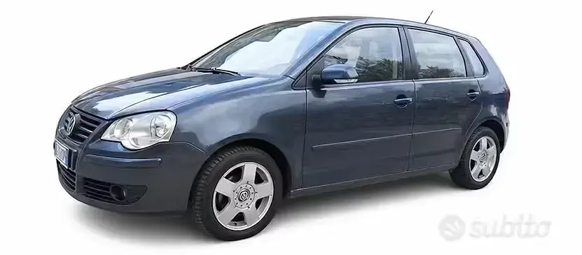 Usata VW Polo 75 CV (55 kW) 2008 Grigio Utilitaria