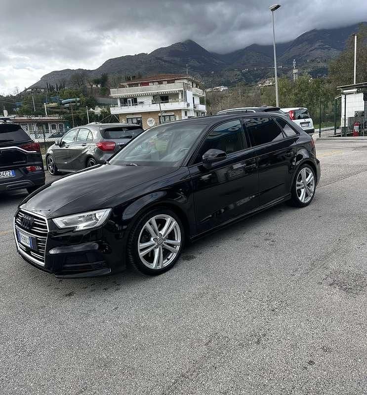 Usata Audi A3 Ambiente 184 CV (135 kW) 2017 Nero Berlina