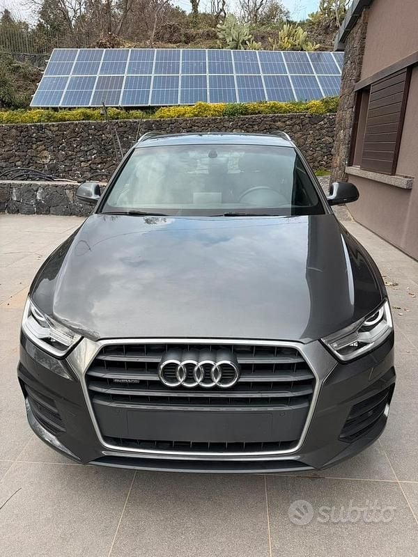 Usata Audi Q3 S-Line 184 CV (135 kW) 2016 Grigio SUV