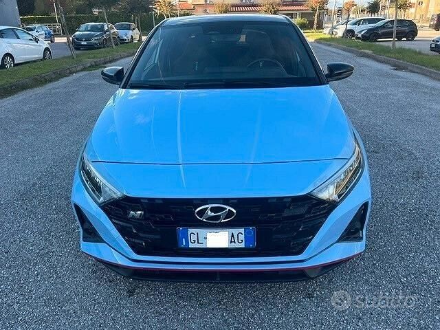 Usata Hyundai i20 N Performance 204 CV (150 kW) 2022 Blu Berlina
