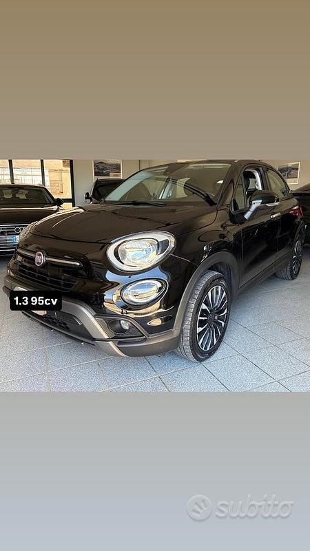 Usata Fiat 500X Cross 95 CV (69 kW) 2020 Nero SUV