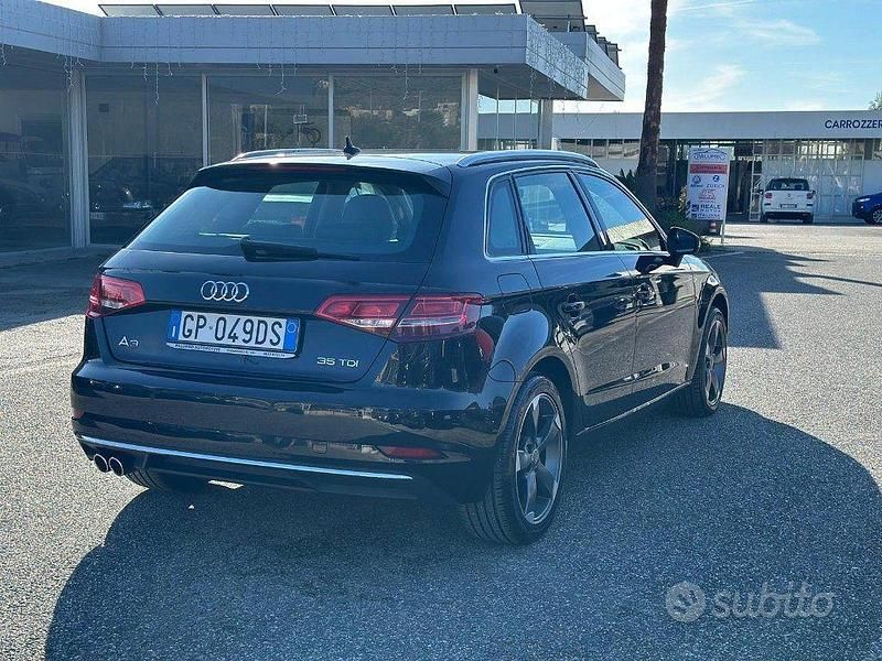 Usata Audi A3 Business 150 CV (110 kW) 2019 Nero Berlina