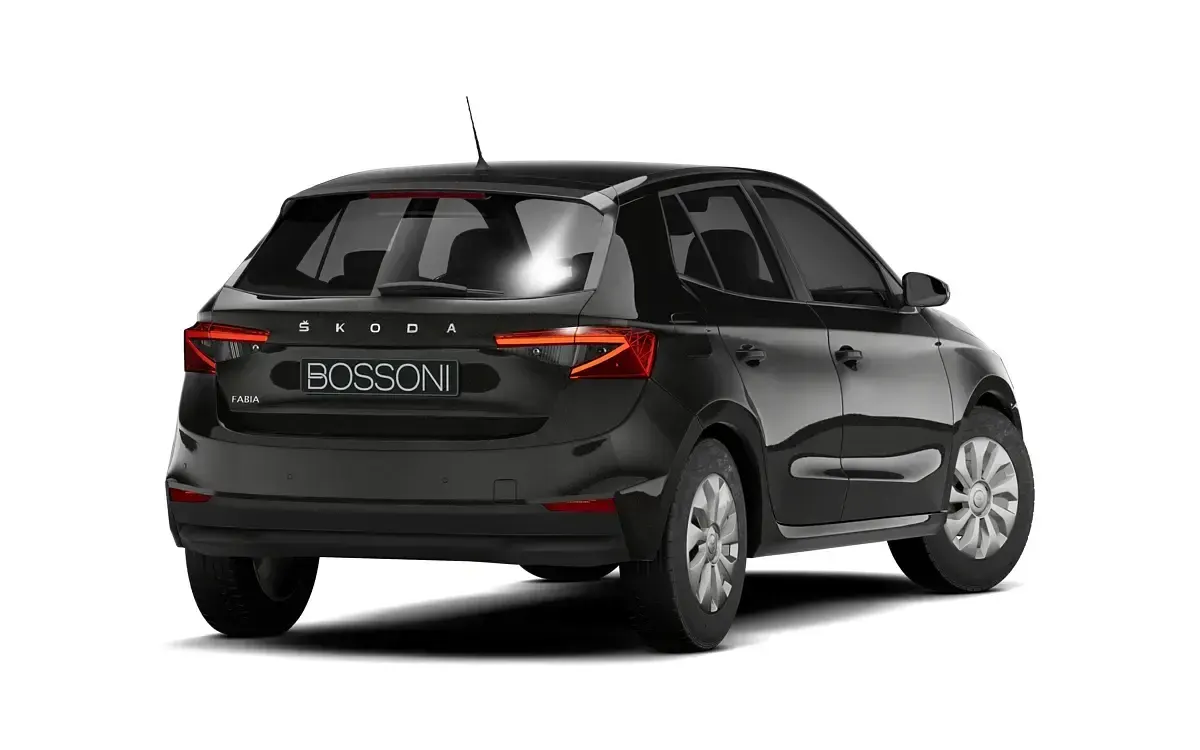 Nuova Skoda Fabia 2026 Nero Utilitaria