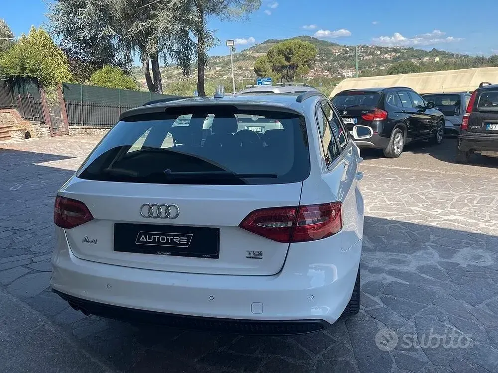 Usata Audi A4 Advanced 177 CV (130 kW) 2014 Bianco Station wagon
