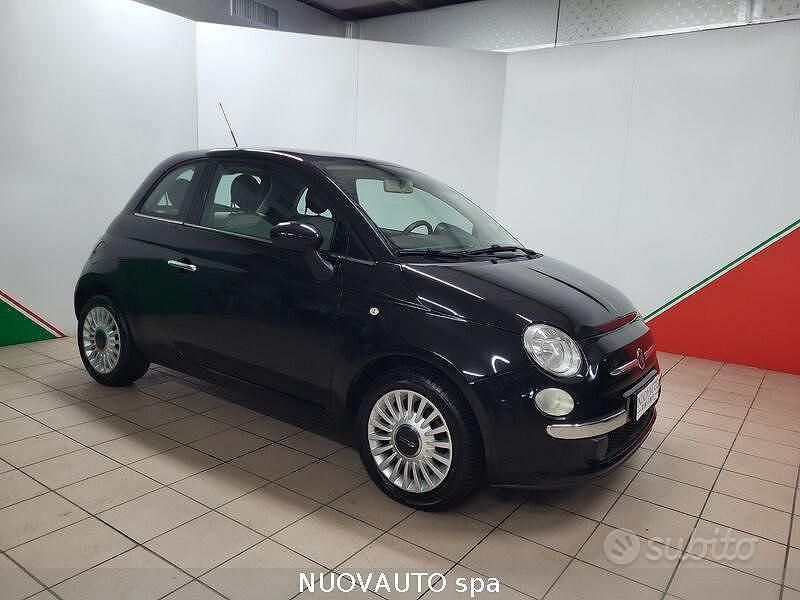Usata Fiat 500 Lounge 69 CV (50 kW) 2011 Nero Berlina