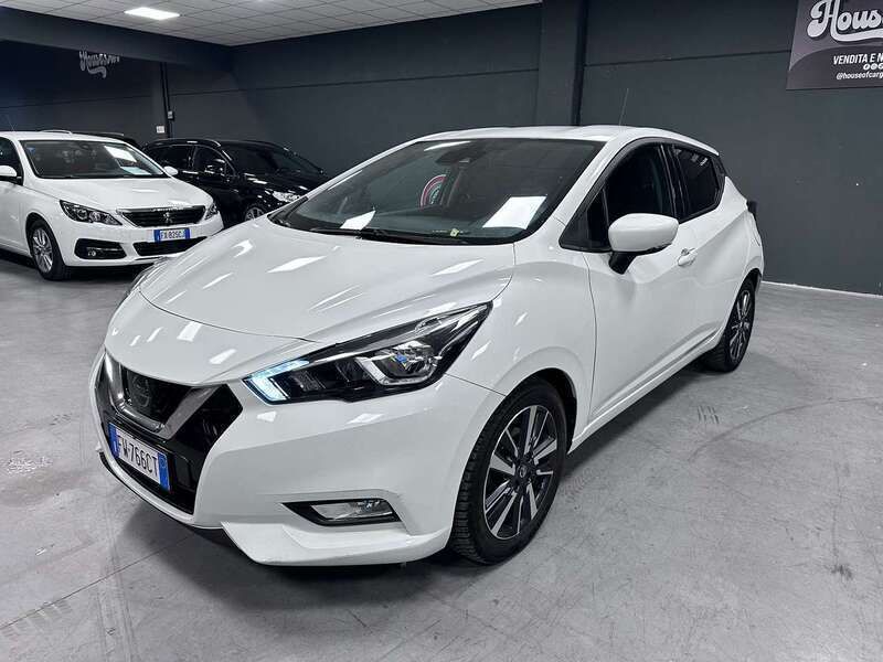 Bianco Usata 2017 Nissan Micra N-Connecta Due volumi | 9900 € (Buon prezzo) - Immagine 1/4