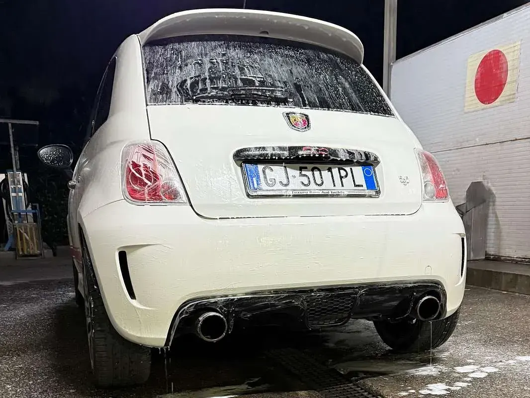 Usata Abarth 500 135 CV (99 kW) 2009 Bianco Utilitaria