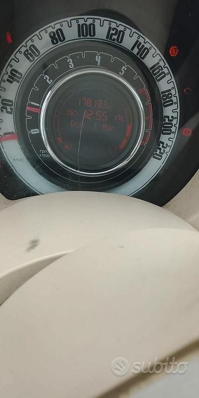 Usata Fiat 500 2011 Grigio Utilitaria