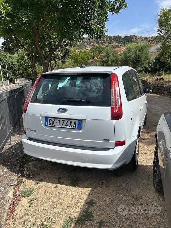 Usata Ford C-MAX Titanium 110 CV (80 kW) 2008 Bianco Monovolume