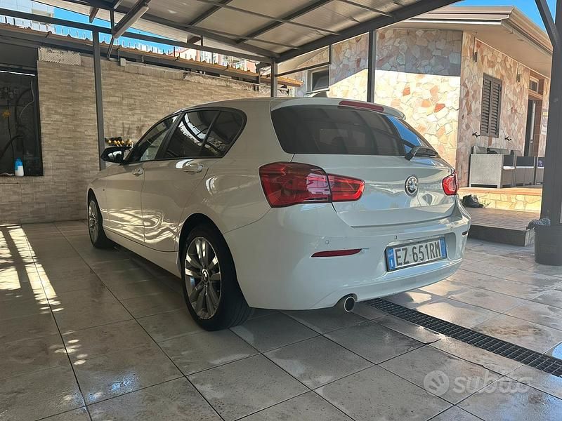 Usata BMW 116 M Sport 116 CV (85 kW) 2015 Bianco Utilitaria