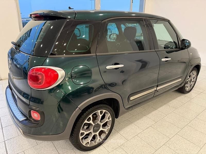 Usata Fiat 500L Trekking 85 CV (62 kW) 2013 Verde Monovolume
