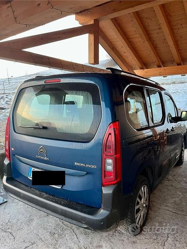 Usata Citroën Berlingo 109 CV (80 kW) 2019 Blu Monovolume