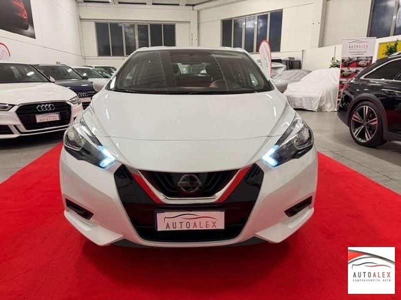 Usata Nissan Micra Visia+ 71 CV (52 kW) 2018 Bianco Berlina