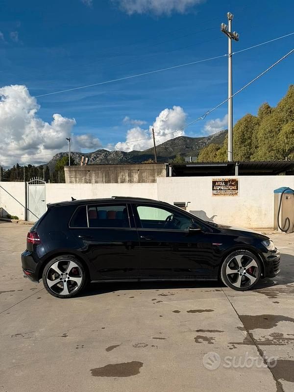 Usata VW Golf VII GTI 280 CV (205 kW) 2013 Nero Berlina