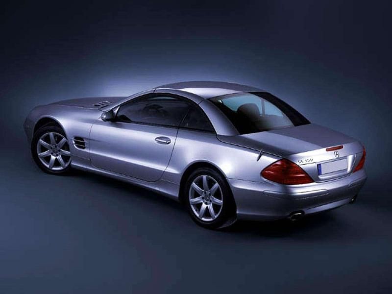 Grigio Usata 2003 Mercedes SL350 Cabrio | 18.900 € (Ottimo prezzo) - Immagine 1/1