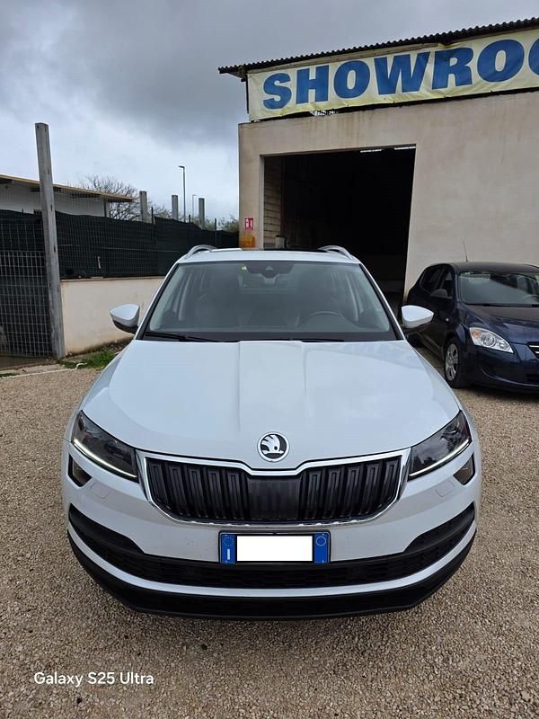 Second-hand Skoda Karoq Style 150 CP (110 kW) 2018 Alb SUV