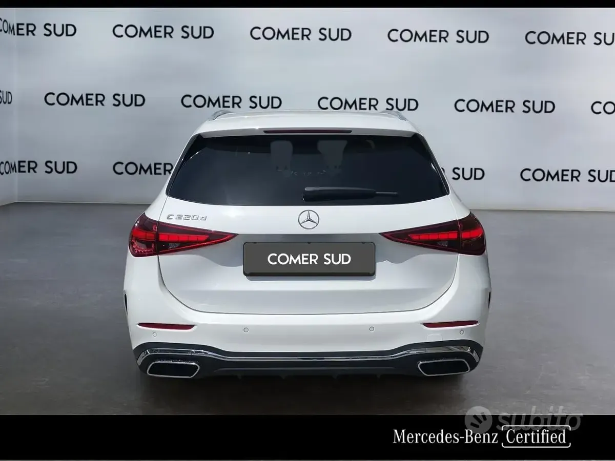 Usata Mercedes 220 AMG Line Premium 197 CV (144 kW) 2024 Bianco Station wagon
