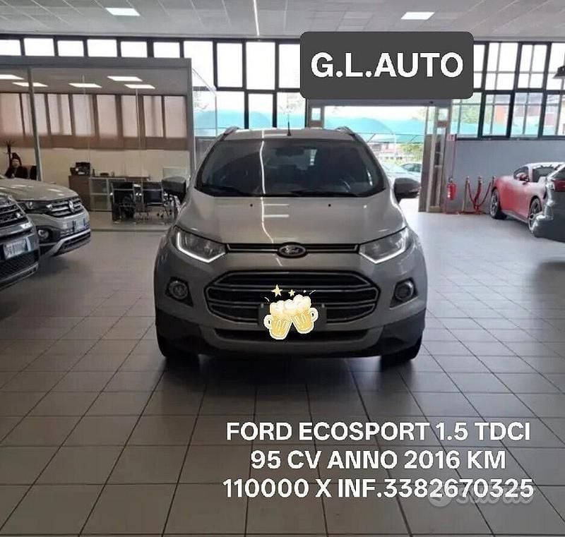 Usata Ford Ecosport Titanium 95 CV (69 kW) 2016 Grigio SUV