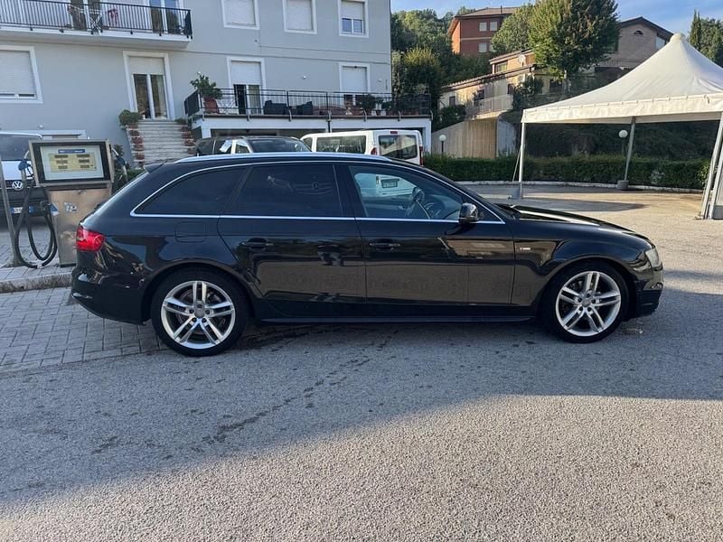 Usata Audi A4 S-Line 150 CV (110 kW) 2015 Nero Station wagon