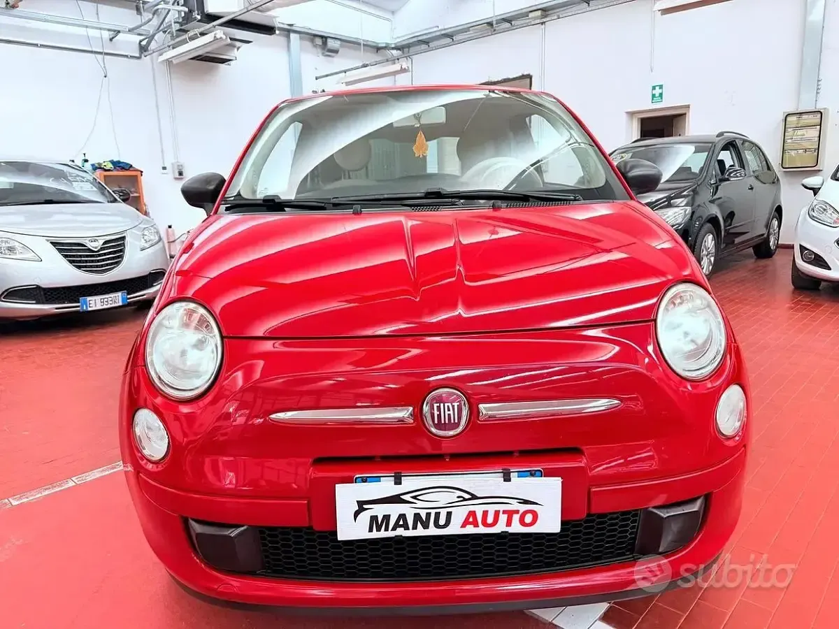 Usata Fiat 500 Pop 69 CV (50 kW) 2013 Rosso Berlina