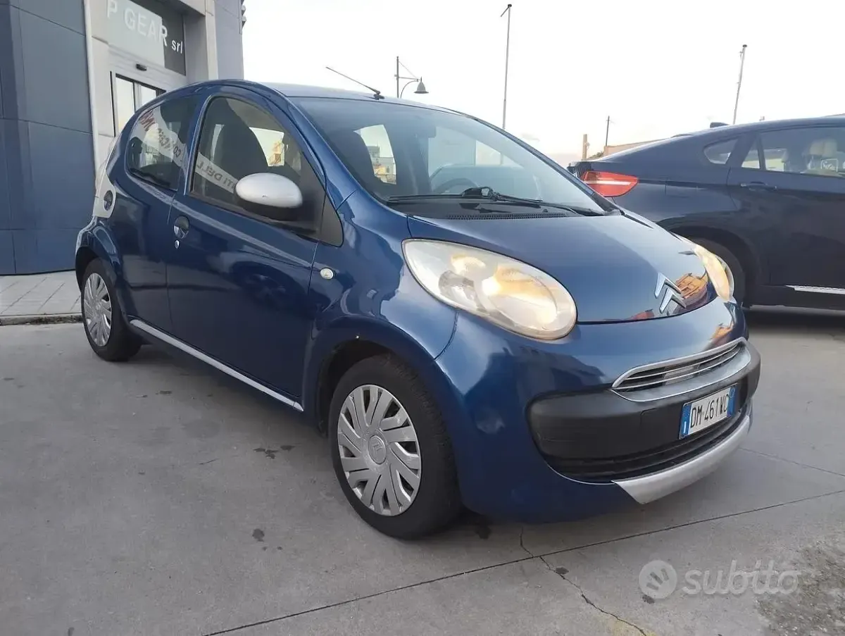 Usata Citroën C1 68 CV (50 kW) 2008 Blu Utilitaria