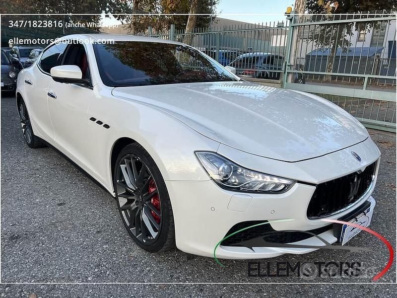 Usata Maserati Ghibli 410 CV (301 kW) 2018 Bianco Berlina
