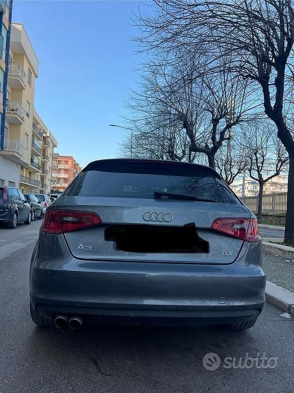 Usata Audi A3 150 CV (110 kW) 2015 Grigio Berlina