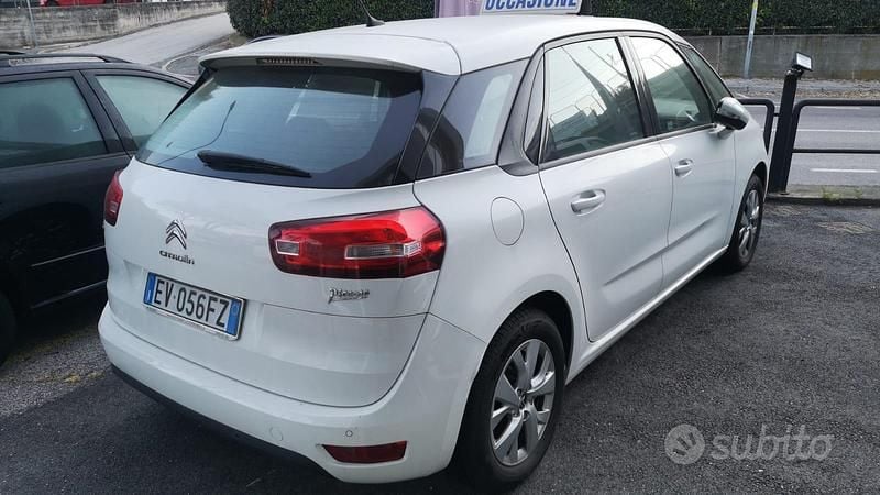 Begagnad Citroën C4 Picasso 115 HK (84 kW) 2014 Vit Minibuss