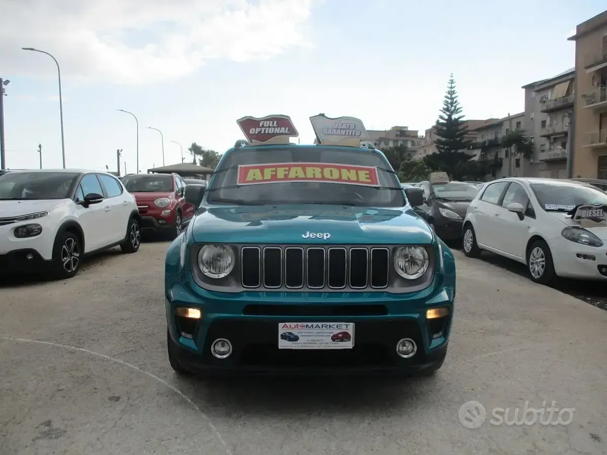 Usata Jeep Renegade Limited 120 CV (88 kW) 2020 Verde SUV