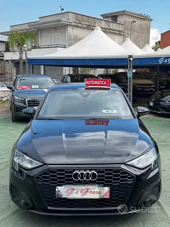 Usata Audi A3 Advanced 116 CV (85 kW) 2021 Nero Berlina