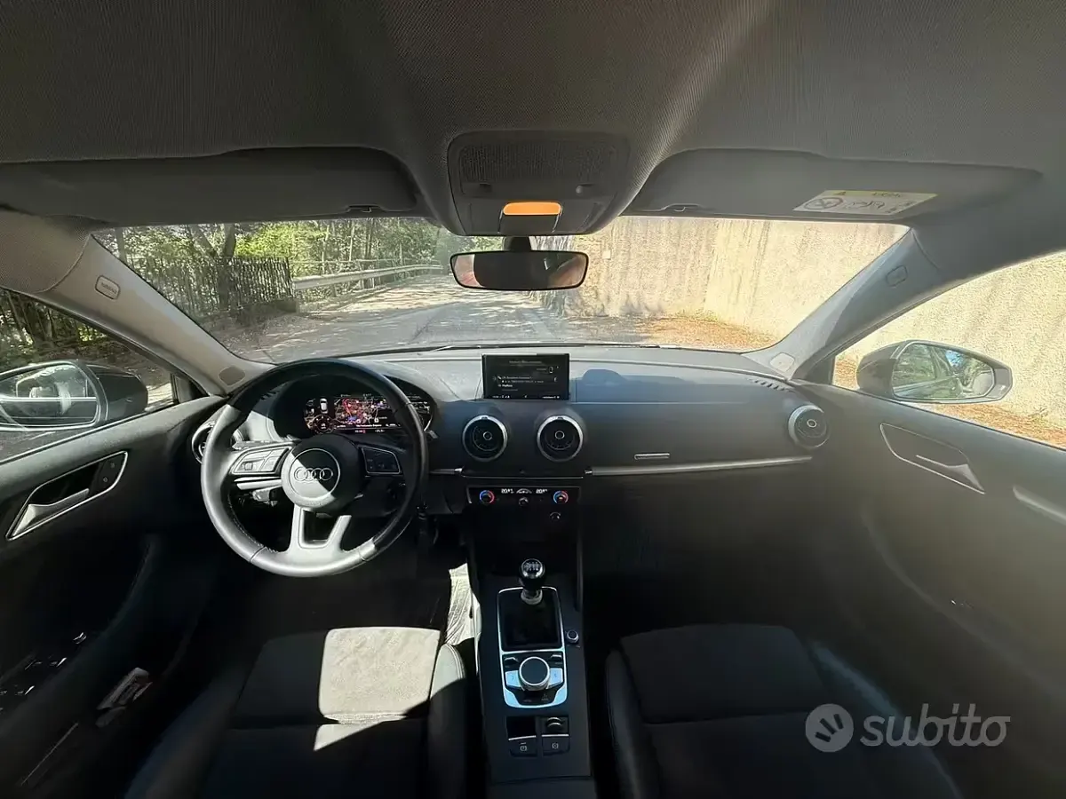 Usata Audi A3 Admired 105 CV (77 kW) 2019 Nero Berlina