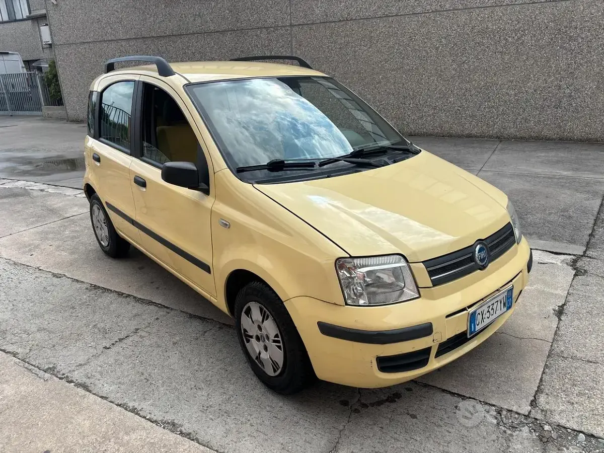 Usata Fiat Panda Dynamic 60 CV (44 kW) 2006 Giallo Utilitaria